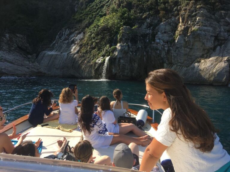 Capri: Private Boat Tour From Sorrento