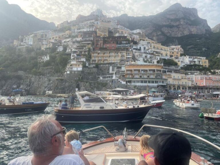 From Positano: Positano and Amalfi Full-Day Boat Experience