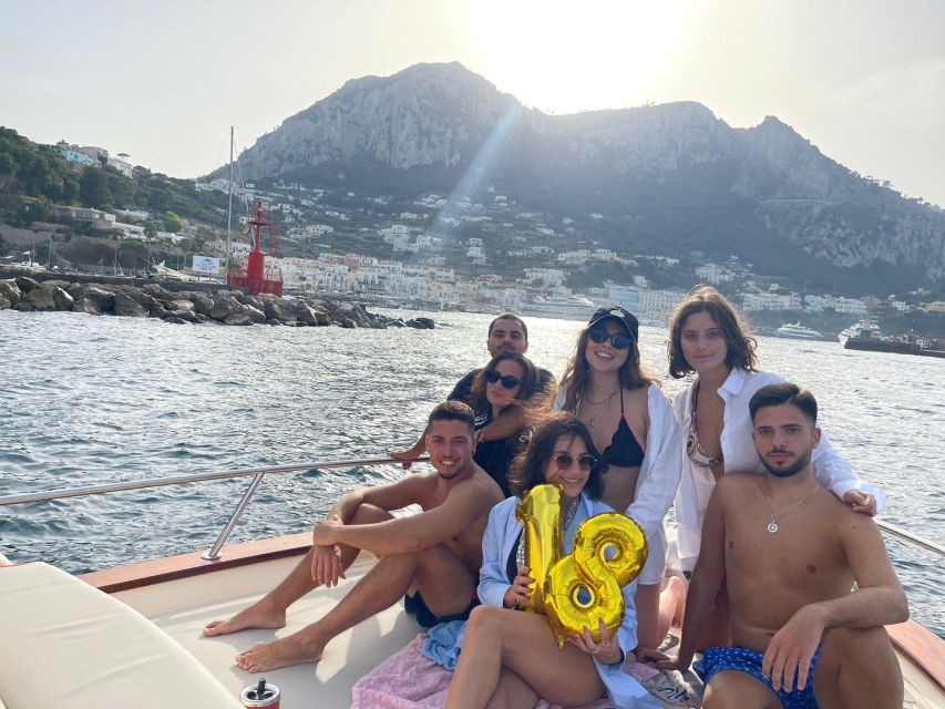 From Sorrento: Capri and Amalfi Coast Private Boat Tour - Tour Details