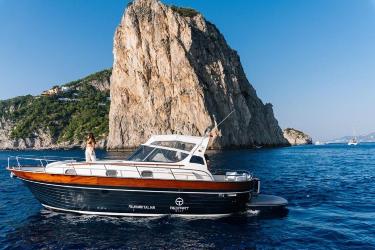 From Sorrento: Capri Private Boat Tour