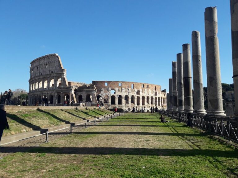 Rome: Vatican, Colosseum & Main Squares Tour W/ Lunch & Car