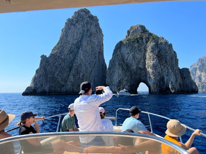 All Inclusive Blue Grotto Visit and Capri Private Boat Tour - Highlights of the Tour