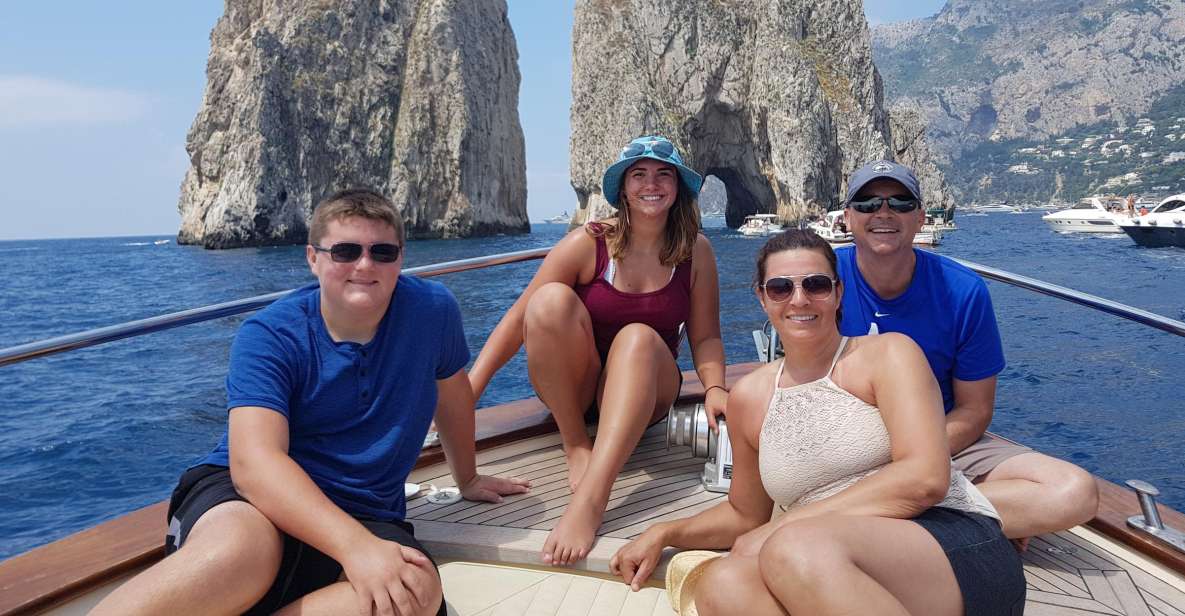 Capri: Private Boat Tour From Sorrento - Schedule and Transportation