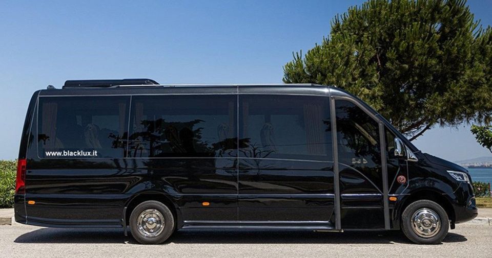 LUXURY VAN TRANSFER FROM MILANO MALPENSA AIRPORT TO VERBIER - Vehicle and Driver