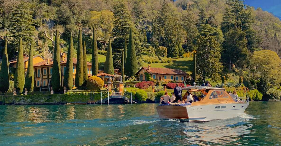 OnlyWood 4 Lake Como: Hidden Gems Wooden Boat Tour - Itinerary Overview