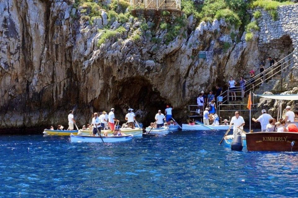 Positano: Private Boat Excursion to Capri Island - Luxury Private Boat Tour