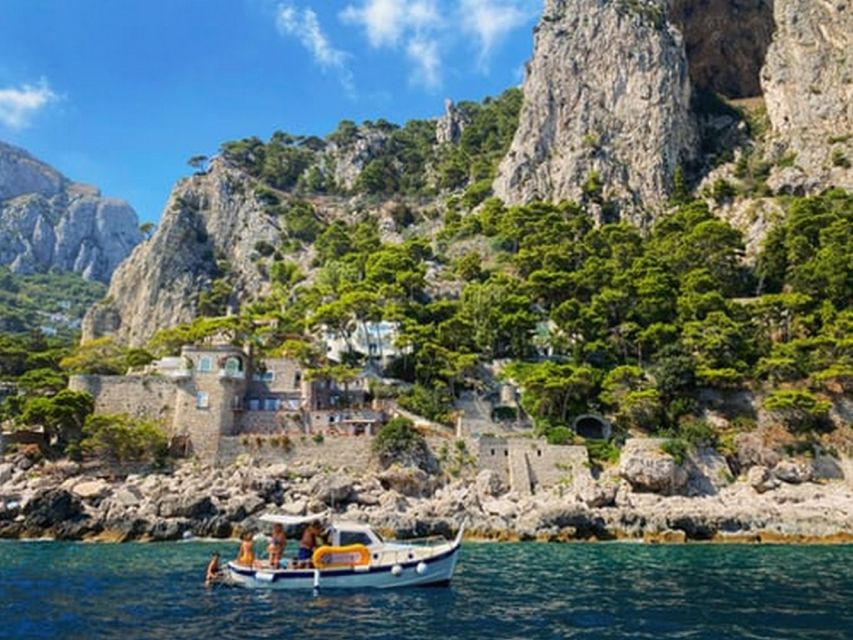 Private Capri Excursion by Boat From Sorrento - Inclusions and Duration