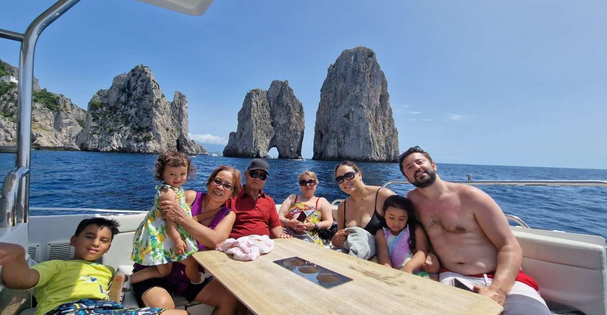 Tour Capri: Discover the Island of VIPS by Boat - Aboard the Luxury Boat