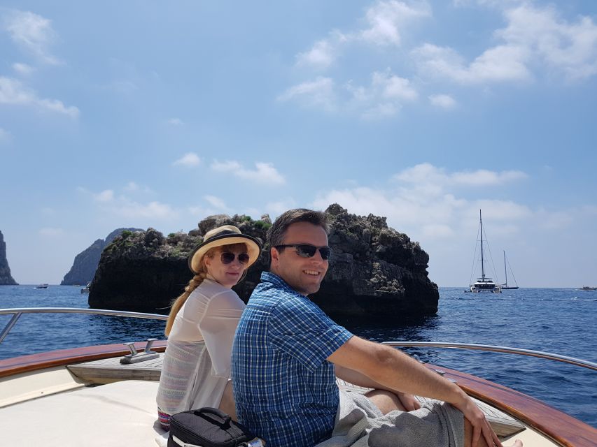 Capri: Private Boat Tour From Sorrento - Booking and Cancellation