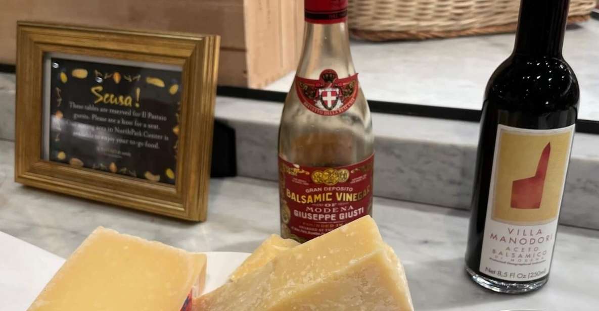 Ferrari Parmesan Cheese Balsamic Vinegar Wine: Private Tour - Included Amenities