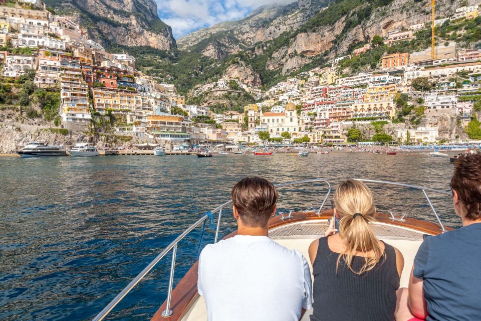 From Sorrento : Private Boat Tour Capri and Positano - Snorkeling and Swimming Stops