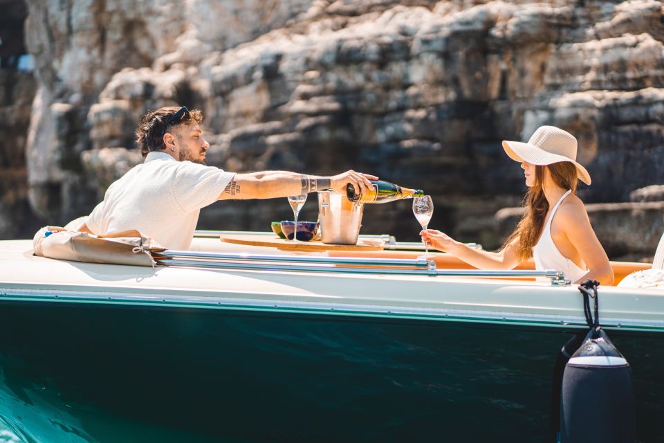 Monopoli: Private Sightseeing Speedboat Tour With Champagne - Pickup and Drop-off Locations