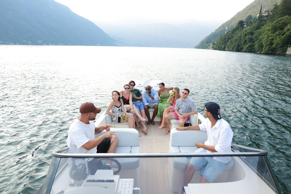 SLS Como Lake: Highlights Boat Tour Open Bar Prosecco - Booking and Cancellation