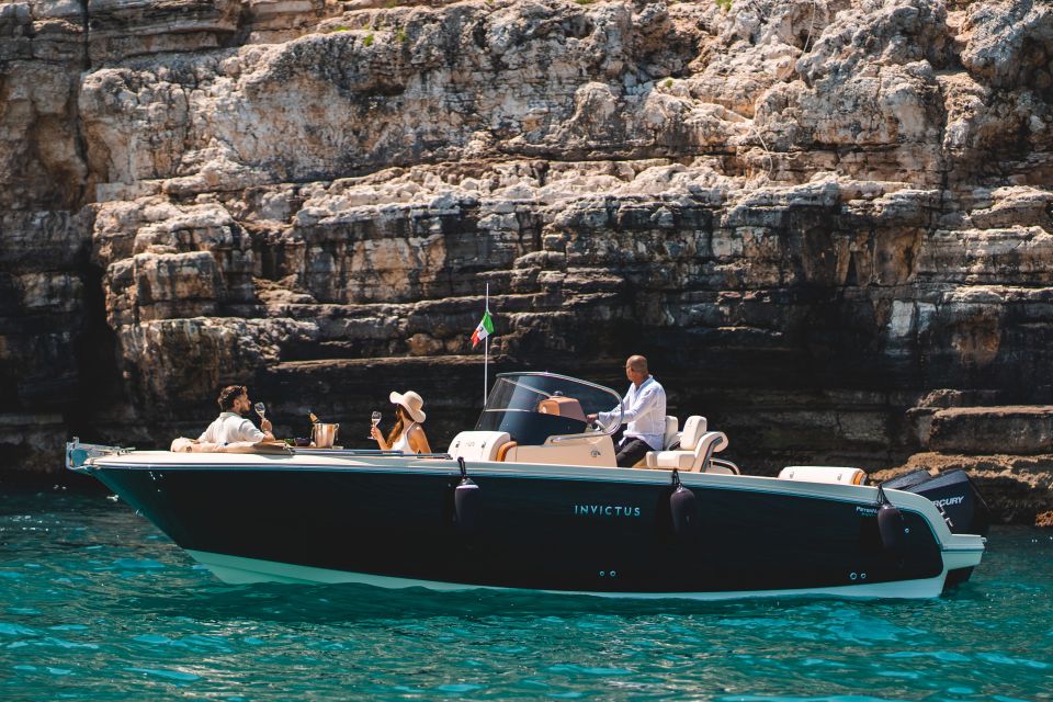 Monopoli: Private Sightseeing Speedboat Tour With Champagne - Frequently Asked Questions