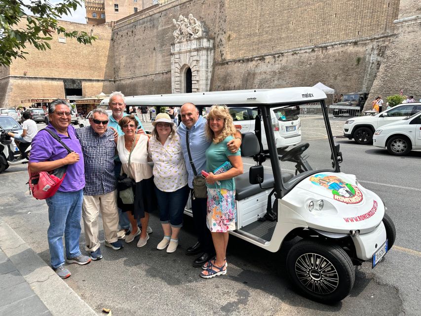 Exclusive Tour of Rome in Golf Cart for Cruisers - Recap