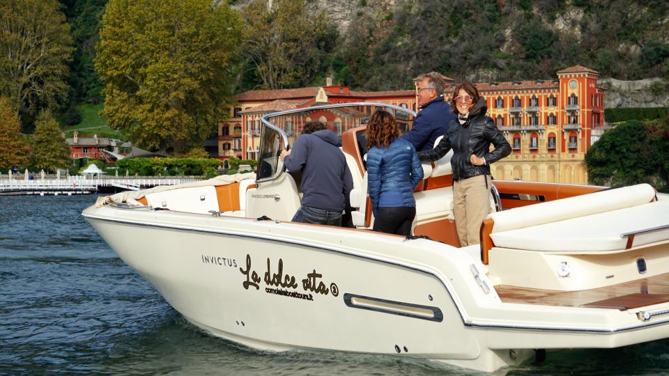 Lake Como: Grand Private Tour 5 Hours Invictus Boat - Highlights and Landmarks