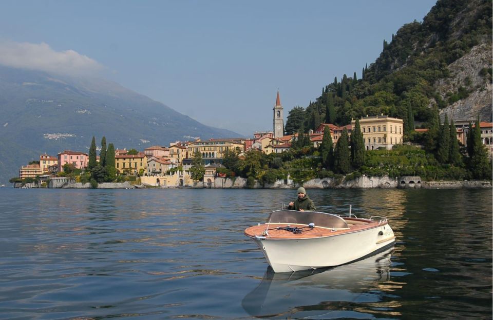 Bellagio/Menaggio: Private Trip on a Vintage Wooden Boat - Key Points