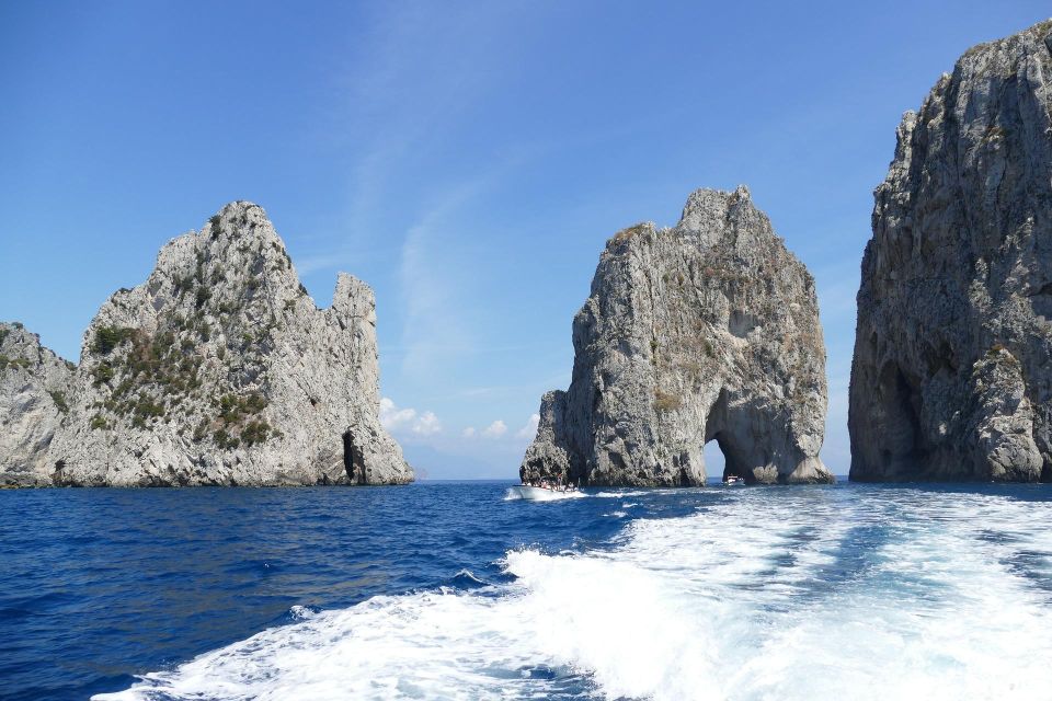 Capri Private Boat Tour From Sorrento on Tornado 38 - Key Points