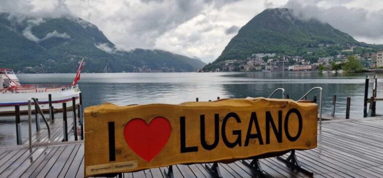 From Milan: Private Tour, Lugano and Ceresio Lake