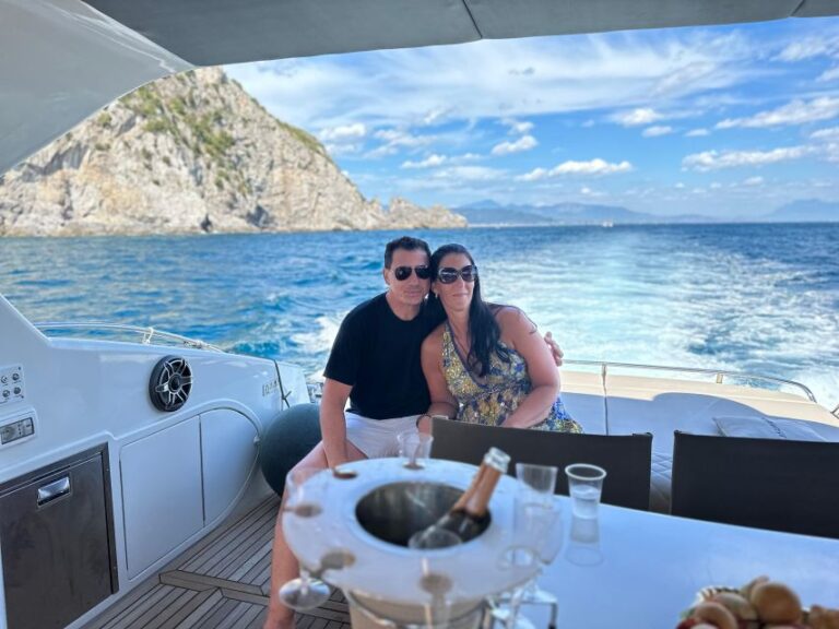 Sunset Luxury Yacht Tour Amalfi Coast With Aperitif