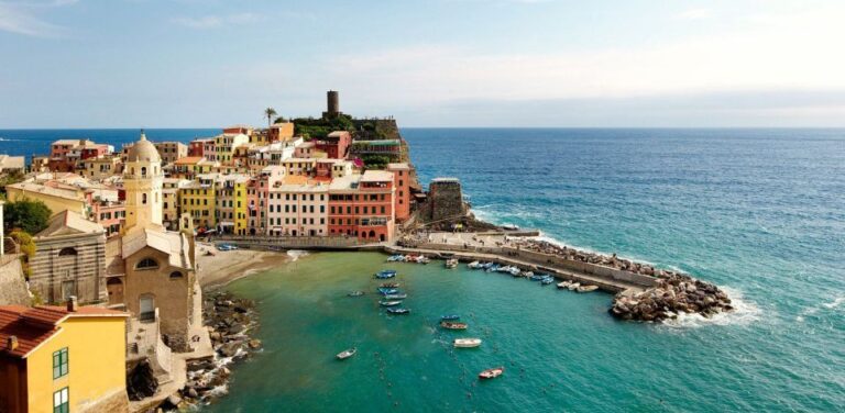 The Cinque Terre and Portovenere Full-Day Boat Tour From La Spezia