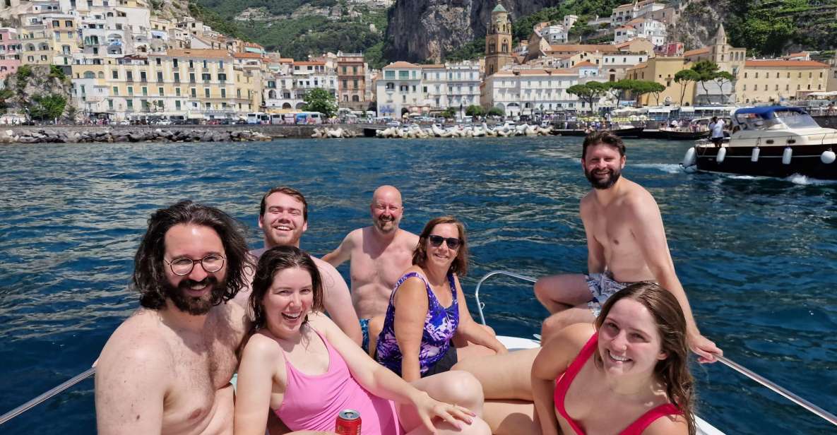 Amalfi Coast Tour: Secret Caves and Stunning Beaches - Included Amenities