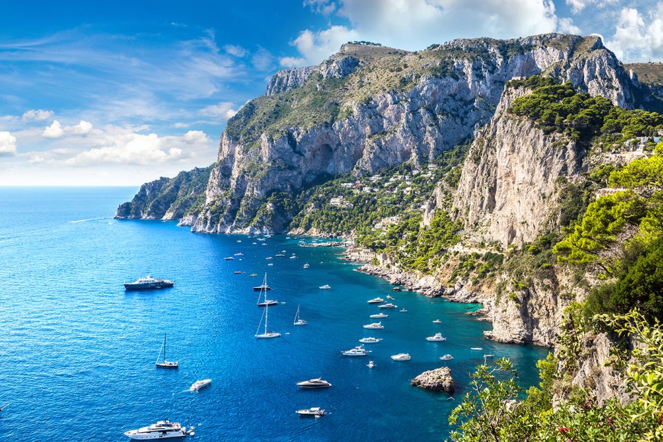 From Capri: Capri and Positano Full-Day Private Boat Trip - Itinerary