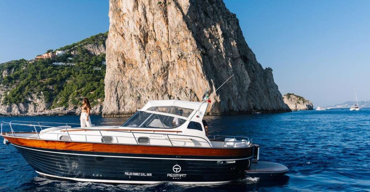 From Sorrento: Capri Private Boat Tour - Itinerary