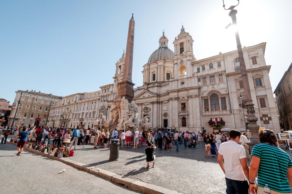 Rome: Colosseum Arena, Roman Forum and Navona Private Tour - Tour Itinerary