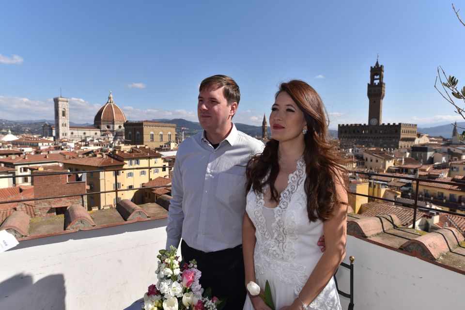 Florence: Symbolic Wedding and Vows Renewal Package - Photography and Meal