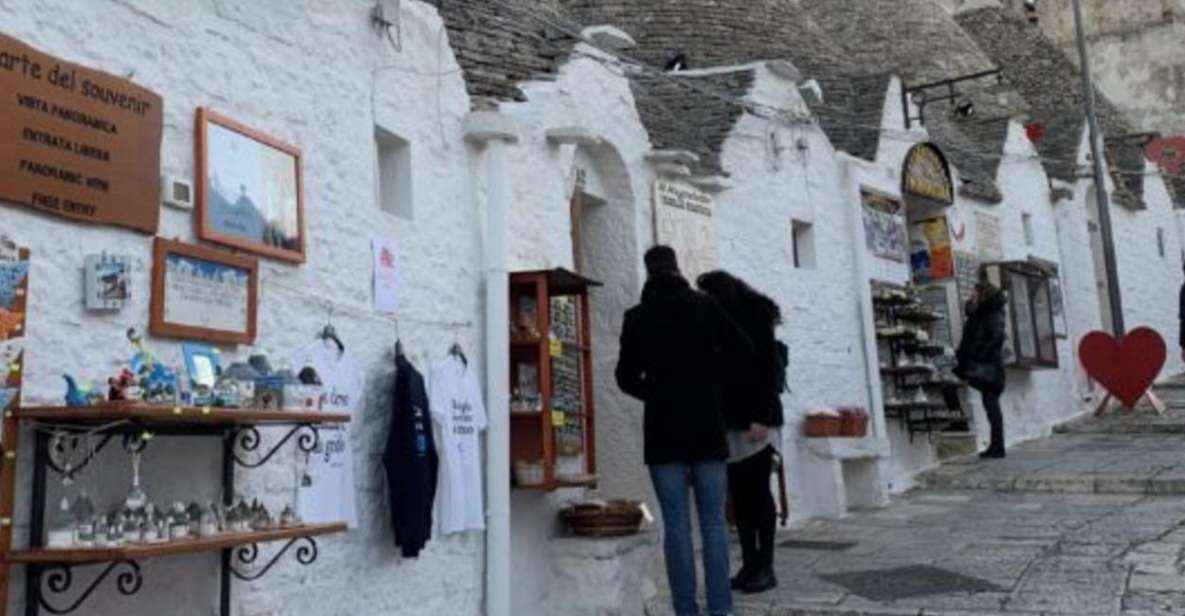 Matera and Alberobello Private Day Tour From Rome - Tour Inclusions and Exclusions