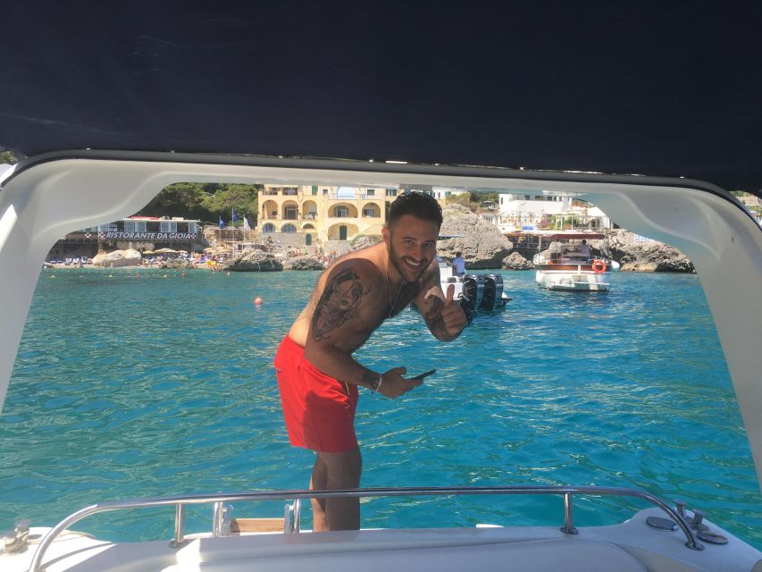 Capri & Nerano Private Comfort Tour 7.5 - Inclusions and Restrictions
